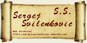 Sergej Svilenković vizit kartica